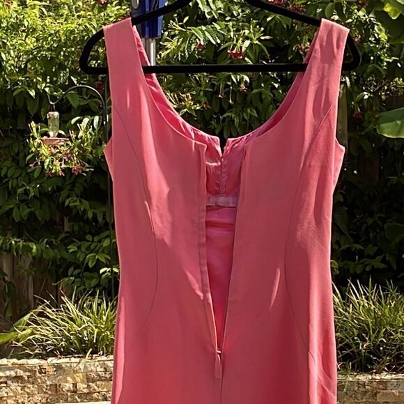 Stunning Vintage Pink Party Dress - Picture 6 of 14